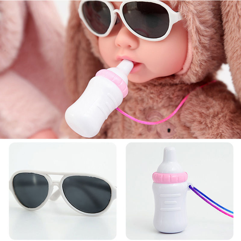 Picture of 1 Electric Stuffed Toy Baby Bottle Doll Can Sing, Walk, Talk and Learn Tongue Girls 1-3 Years Old Children's Educational Puzzle