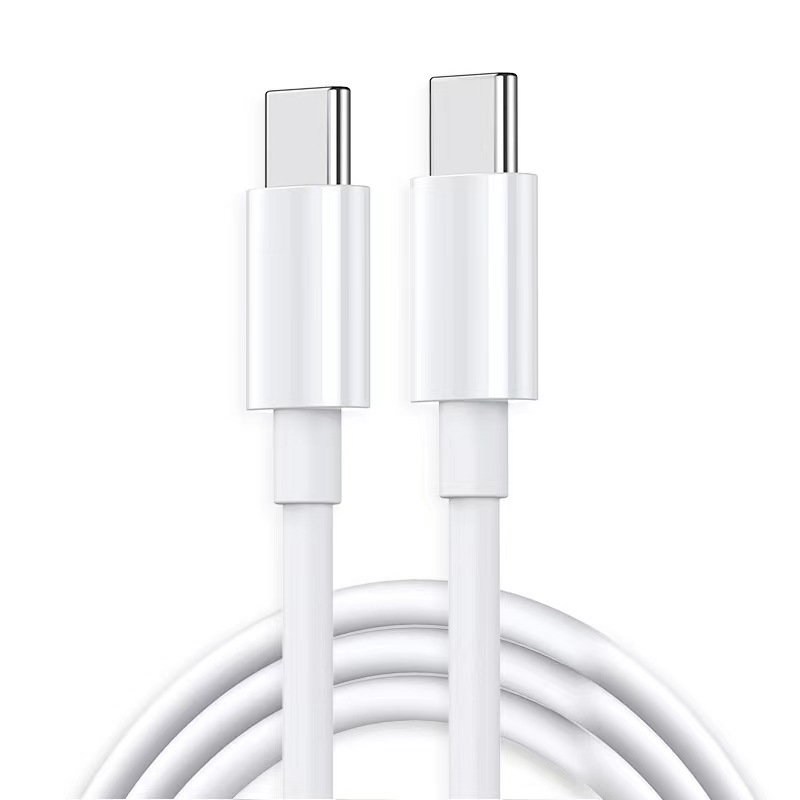 Picture of 60W Dual Type-C Charging Cable Suitable for Huawei Apple Mobile Phone C-C Fast Charging Cable 100W Dual Typec Data Cable
