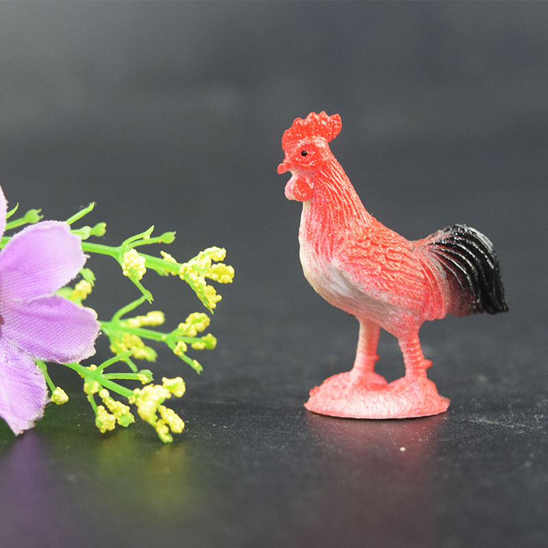 Picture of Amazon simulation model toy poultry animal model chicken duck cow model decoration children's toy wholesale