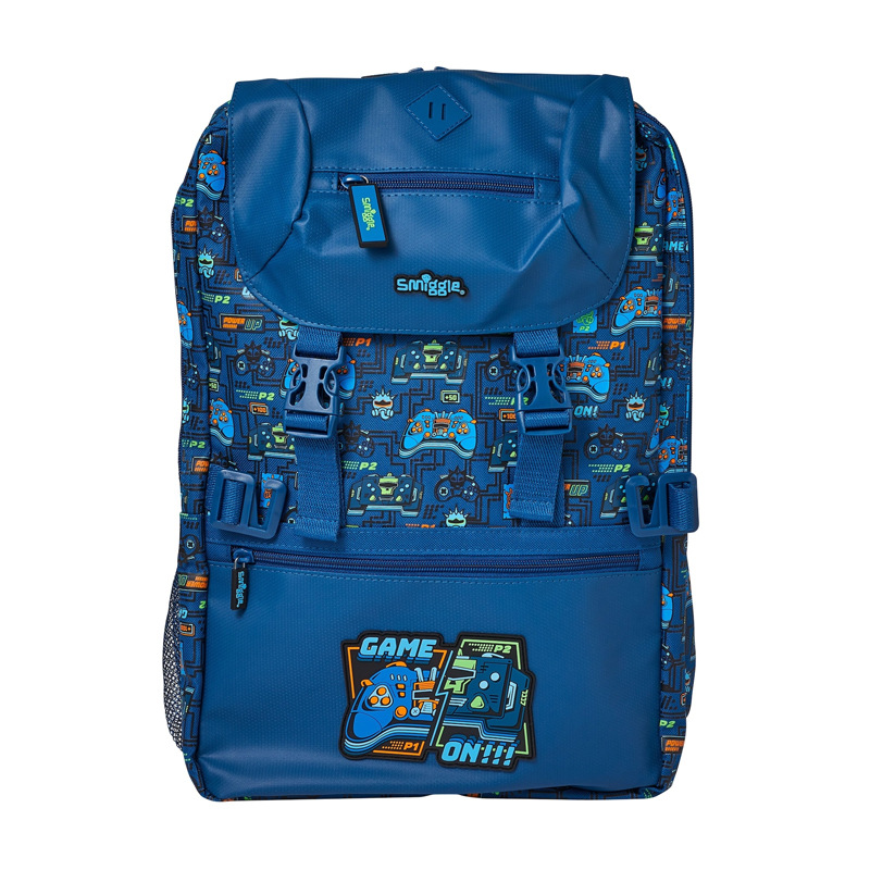 Picture of New Zealand smiggle School Bag Student Large Grade 4-6 Backpack Boys and Girls Children Backpack