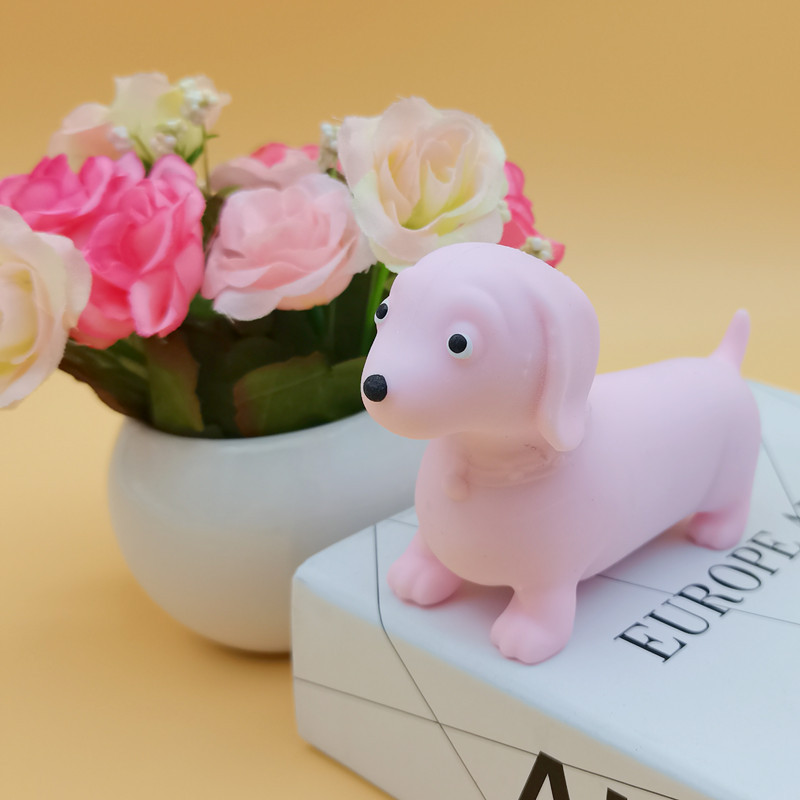 Picture of New exotic decompression creative toy pug soft glue decompression stretch pink pig vent simulation puppy wholesale