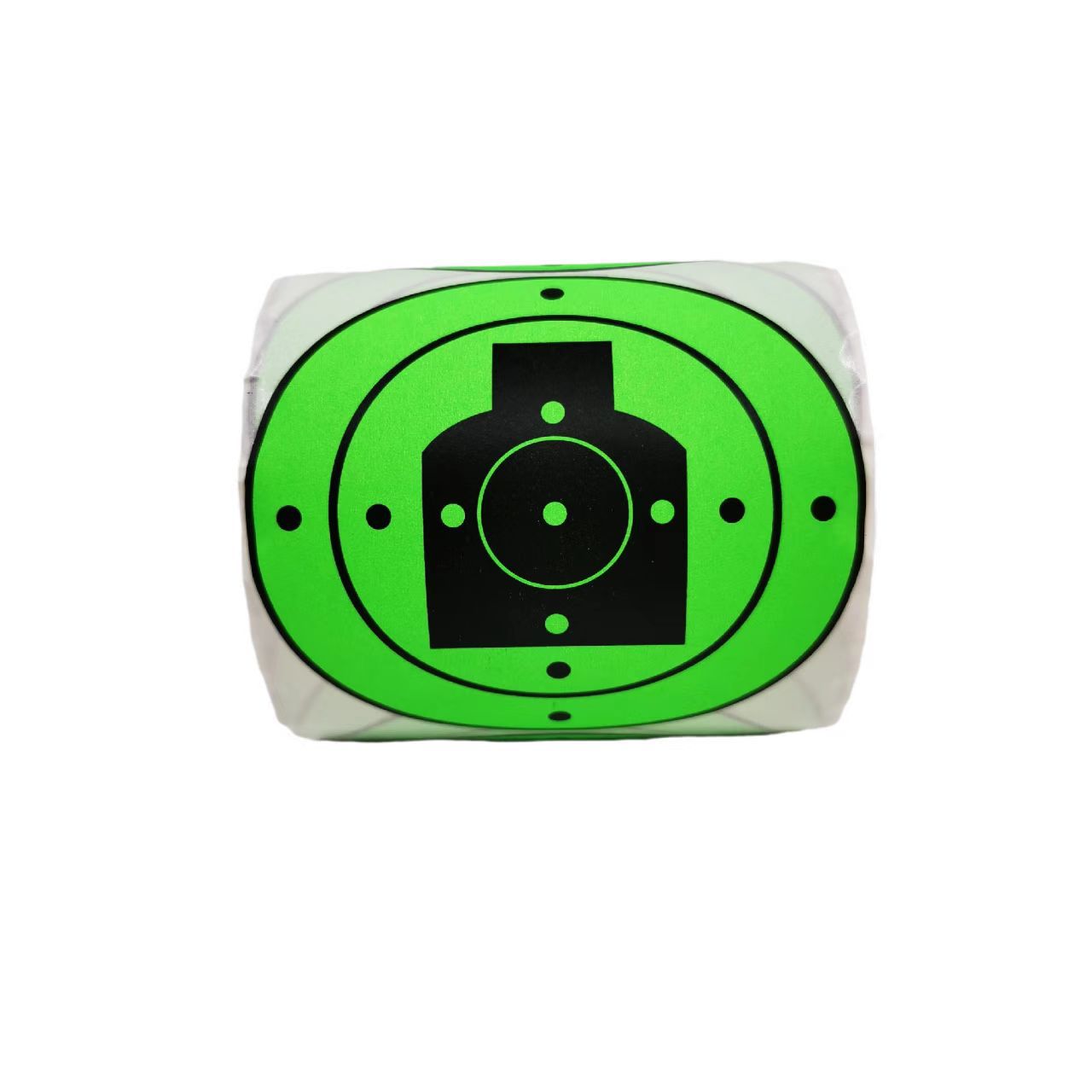 Picture of Shooting target paper wholesale 200 sheets/roll training site outdoor self-adhesive half-body humanoid sticker ring slingshot practice
