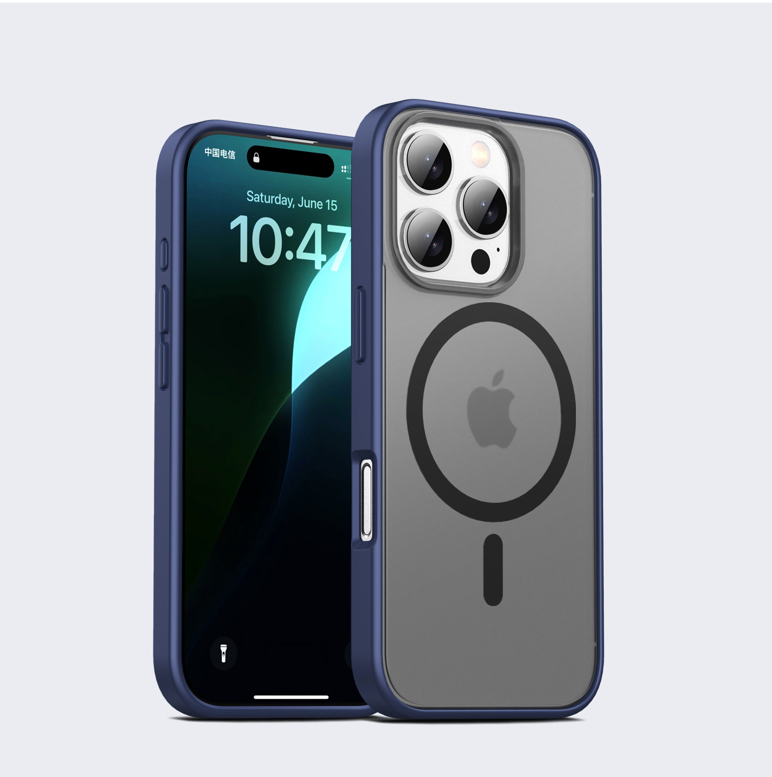 Picture of For Apple 16promax mobile phone case matte magnetic iPhone16 protective cover magsafe new anti-drop