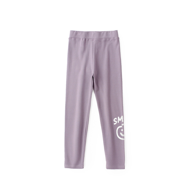 Picture of Children's Wear Spring Korean New Girls' Leggings Large Children's Cashmere Printed Shark Pants Children's Pants for Hair