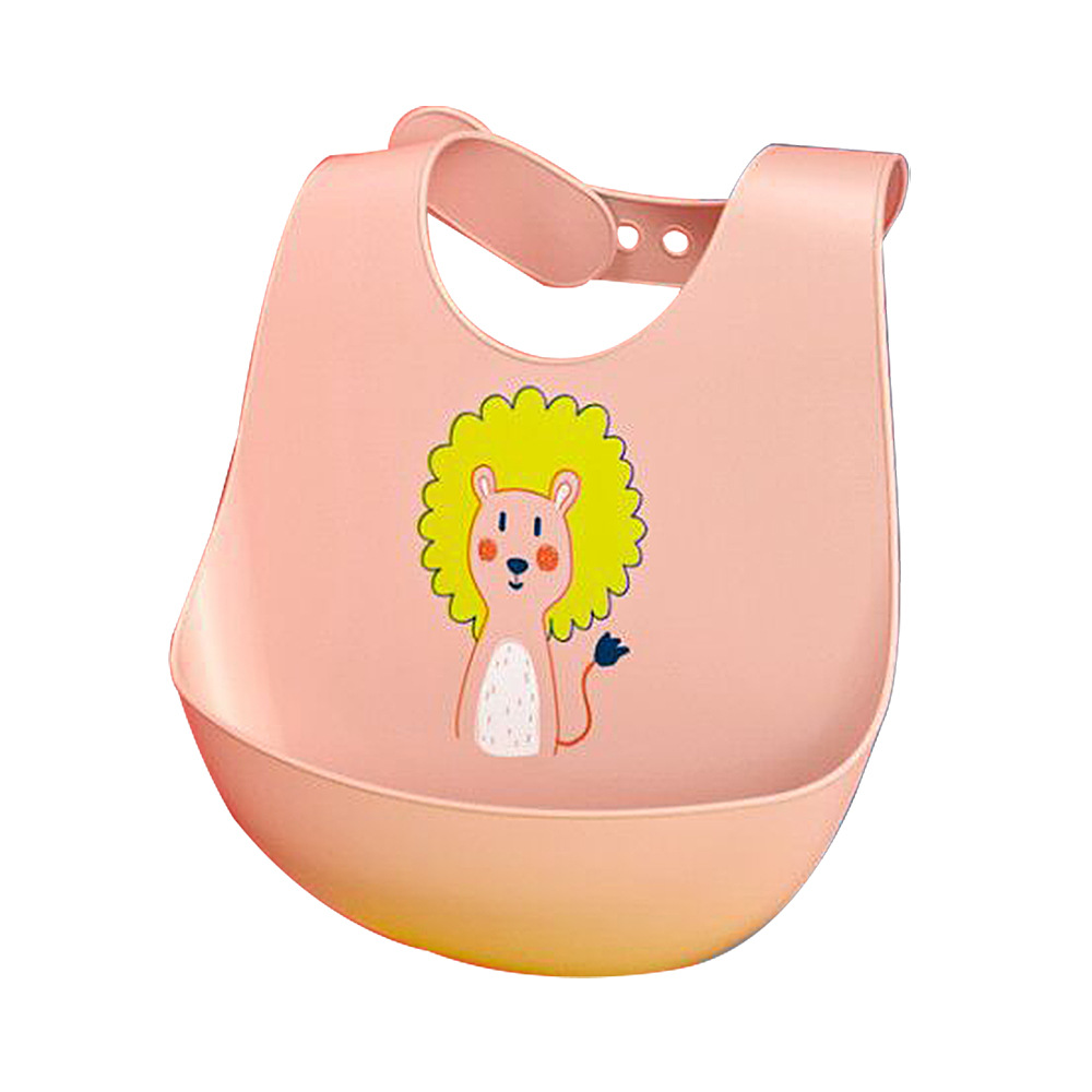 Picture of Baby Dining Bib Stereo Silicone Baby Waterproof Super Soft Food Food Bucket Children Children's Slippery Bucket Wash-Free Cross-Border