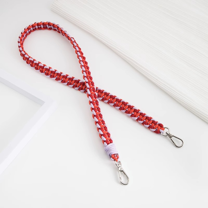 Picture of Craftsmanship Workshop for Longxiang Mini Bag Handmade Woven Shoulder Strap DIY Color Woven Rope Crossbody Bag Strap