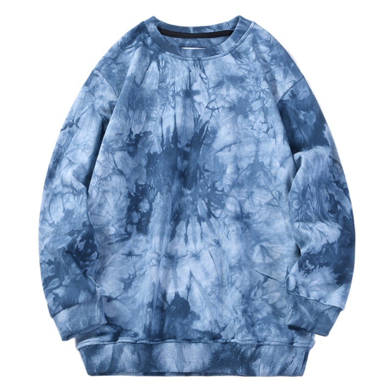 Aokula children's clothing spring and autumn new boys' terry sweater large children tie-dyed thick warm t children's sweater