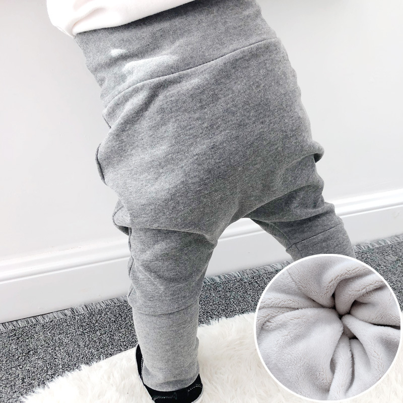 Picture of Clearance No Return No Change Baby High Waist Belly Pants Girls' Large PP Pants Children's Baby Children's Harlan Pants