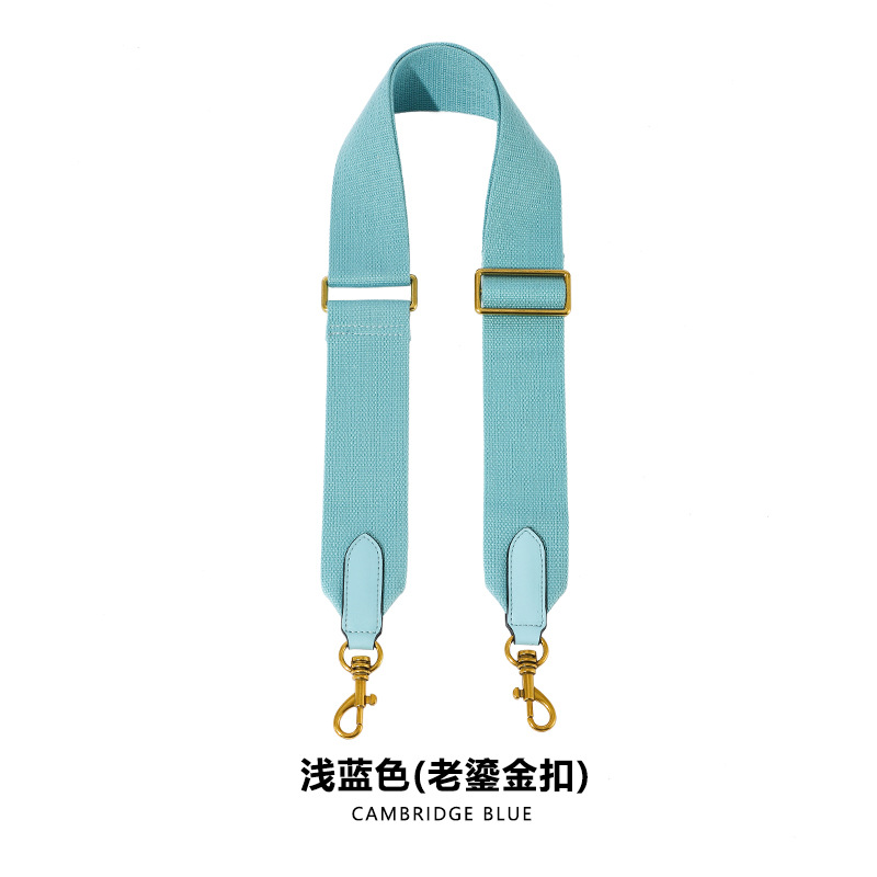 Picture of Mahuangshi MHS-F-11 Adjustable 5cm Canvas Webbing Wide Shoulder Strap Women's Bag Replacement Bucket Strap Accessories Crossbody