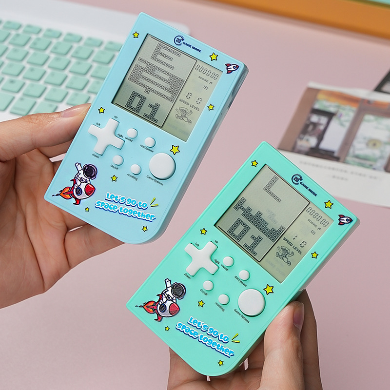 Picture of Cross-border Large-screen Handheld Student Kidsren's Puzzle Nostalgic Retro Portable Digital Game Console Toy