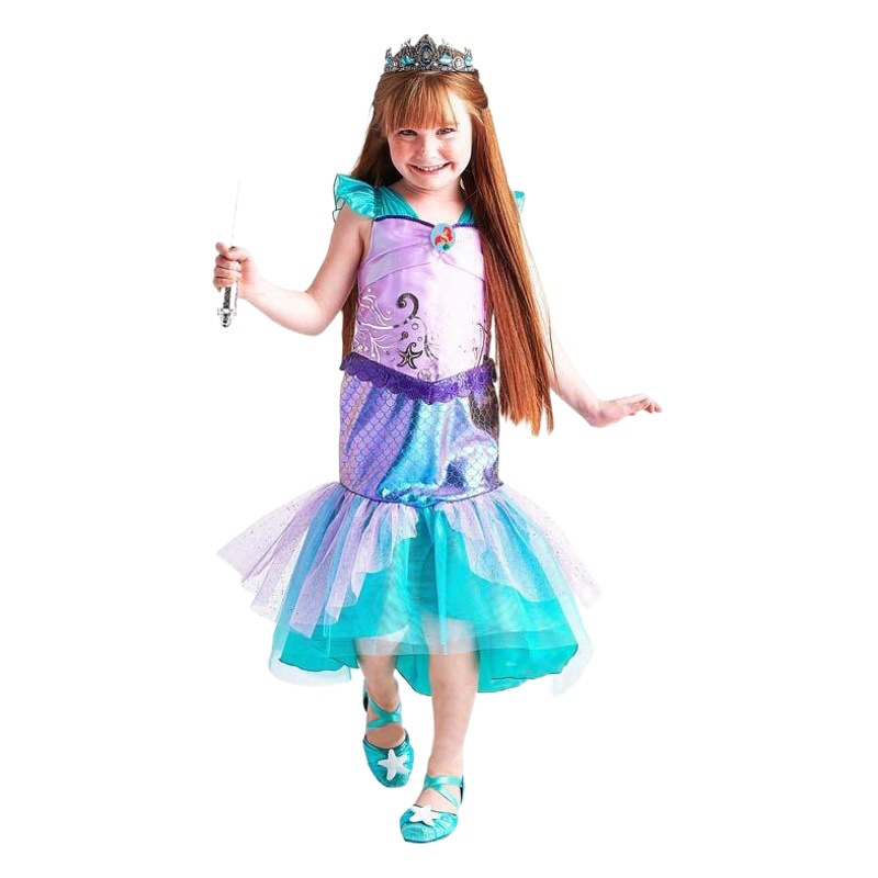 Dropshipping Kidsren's Dress European and American Kidsren's Clothing Kidsren's Snow White Dress Girls Dress Halloween Dance Costume