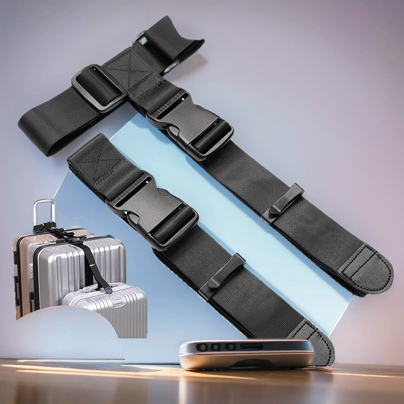 Luggage Accessories, Preferred Adjustable Suitcase Straps, Trolley Case Joints, Connecting Straps, Travel Suitcases