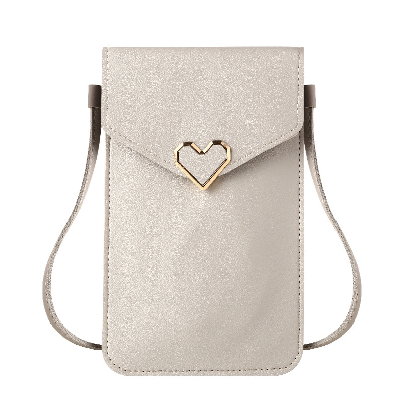 Picture of Put mobile phone bag women's slung neck mobile phone bag 2024 new summer vertical light walking touch screen small bag