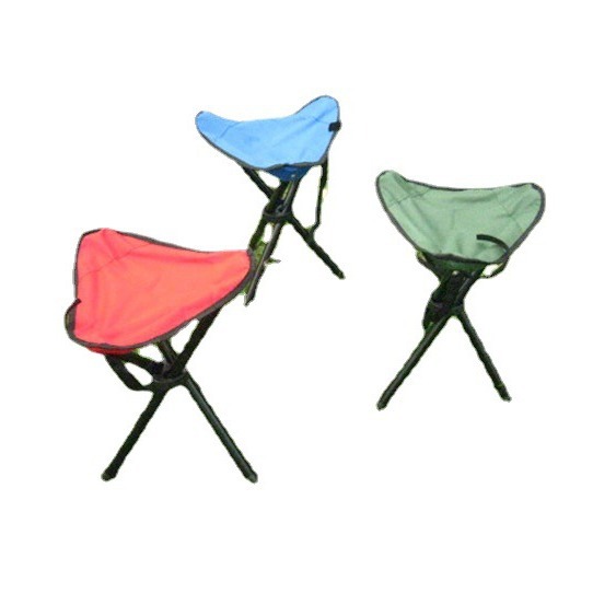 Picture of zs tactical outdoor travel products factory direct folding stool fishing beach stool Oxford cloth three-legged stool