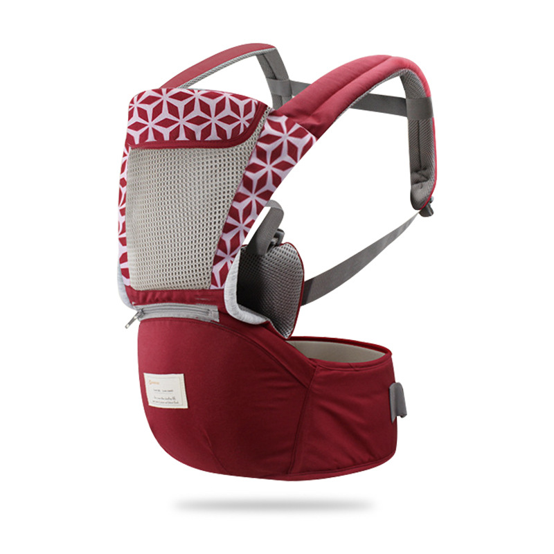 Picture of Yin Xiuli Baby Waist Stool Baby Waist Stool Four Seasons Multifunctional Baby Waist Stool Double Shoulder Strap Baby Waist Stool Cross-border