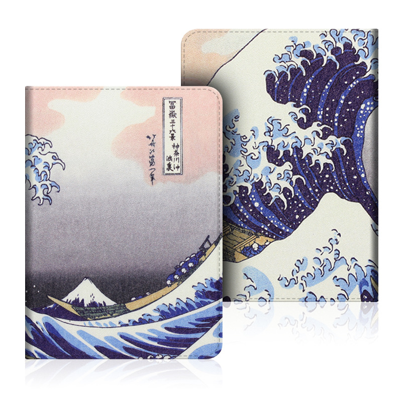 Picture of Kindle paperwhite6543 Handheld Bracket Painted Protective Case New 2024 Leather Case OASIS23