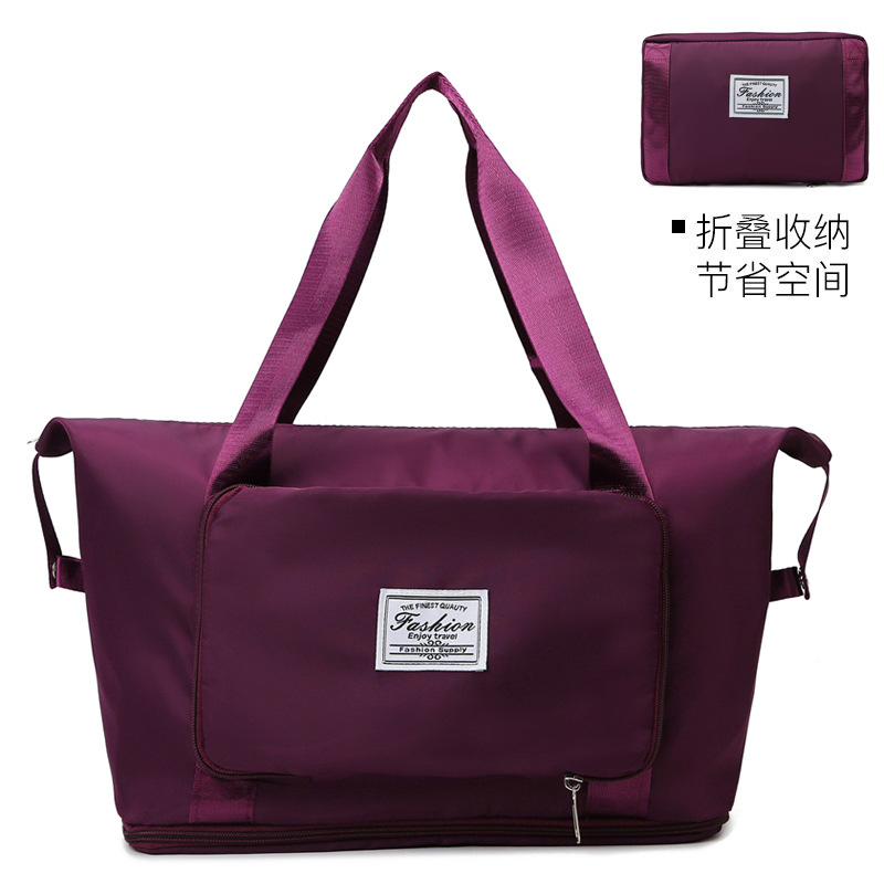 Picture of Factory wholesale wet and dry separation sports portable shoulder bag folding expansion fitness bag large capacity Travel Bag