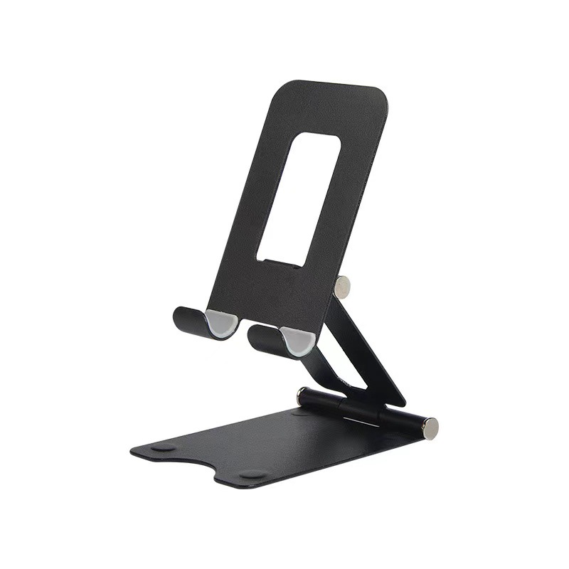Picture of Metal mobile phone bracket desktop bracket phablet bracket folding adjustment lazy gift support logo can be set