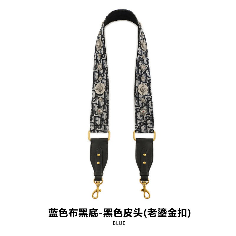 Picture of Mahuangshi MHS-F-66 Wide Bag with Canvas Shoulder Strap Shoulder Crossbody Cowhide Bag Accessories Bag Strap Comfortable D