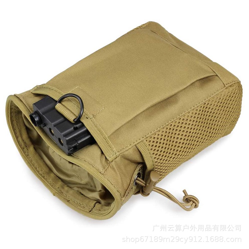 Picture of Outdoor Military Fan Tactical Bag Accessories Waist Bag Outdoor Camping Accessories Supplies Bag Molle Rope Recycling Bag