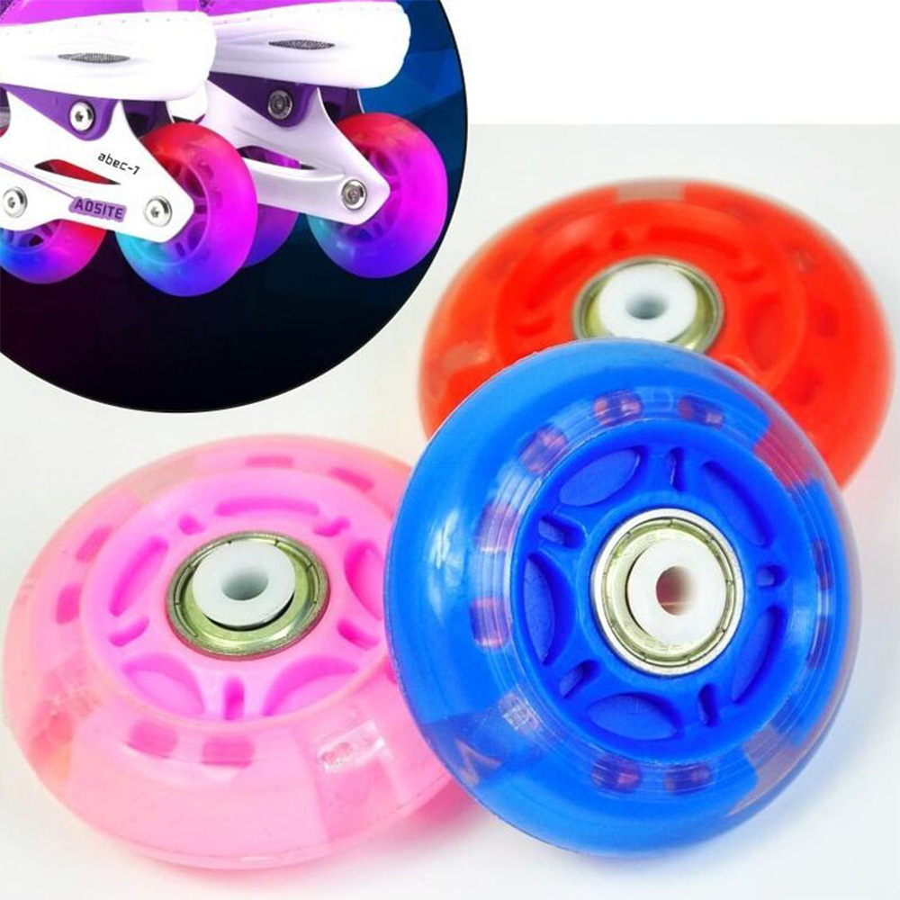 Picture of Factory Direct Supply of 80mm Skates, Scooter, Vitality Board, New Material, Environmentally Friendly and Wear-Resistant Pu Flash Wheels