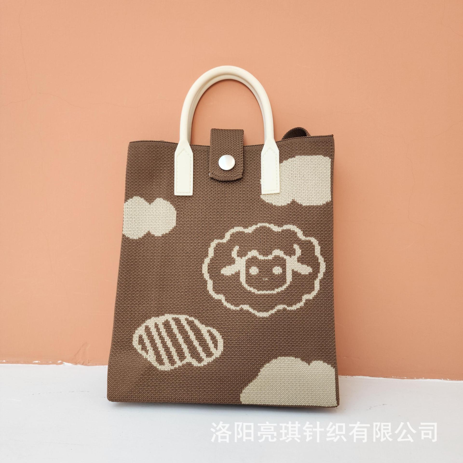 Picture of 2025 Women's Crossbody Mobile Phone Bag Casual Women's Bag Fashionable Versatile Shoulder Handbag Knitted Bag High-End