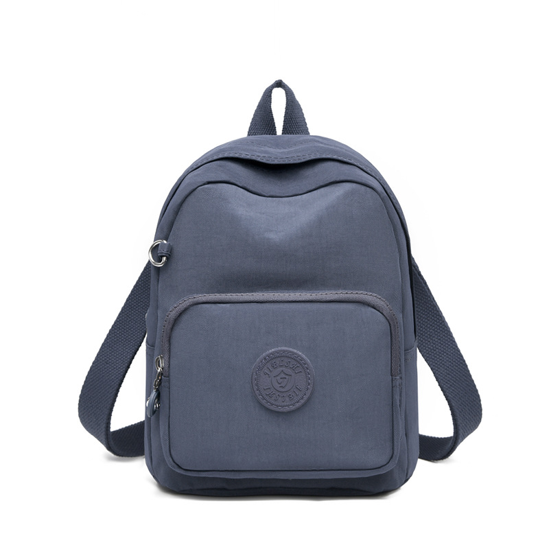 Picture of Fashion Water-repellent Nylon Cloth Bag Multi-functional Handbag Trendy Women's Backpack Casual Lightweight Student Schoolbag