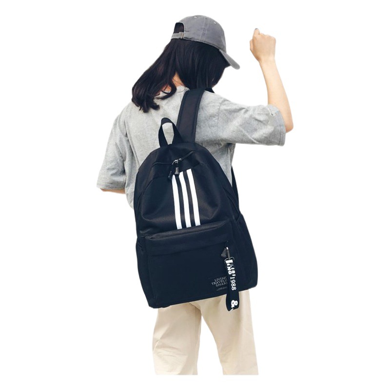 2023 New Backpack Men's Large Capacity Couple Backpack College High School Student School Bag Campus Travel Backpack