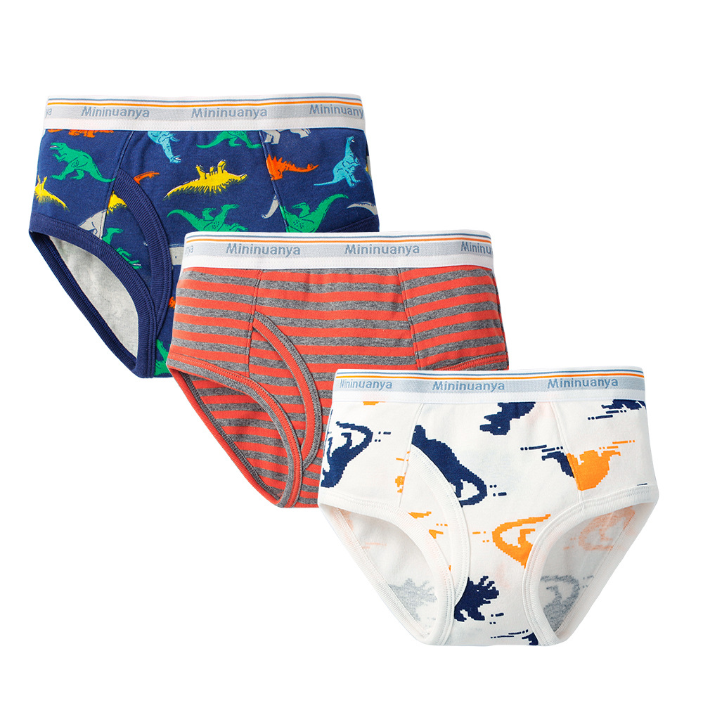 Picture of Children's briefs European and American pure cotton thread baby boy's underwear small and medium-sized children's cartoon breathable boy shorts wholesale