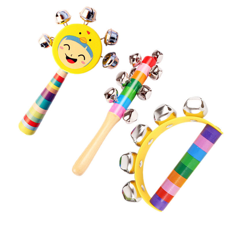 Picture of Newborn Baby Toy Puzzle Hand Grab Rattle 3 to 6-12 Months Baby Boys and Girls 0-1 Years Old Grab Rattle