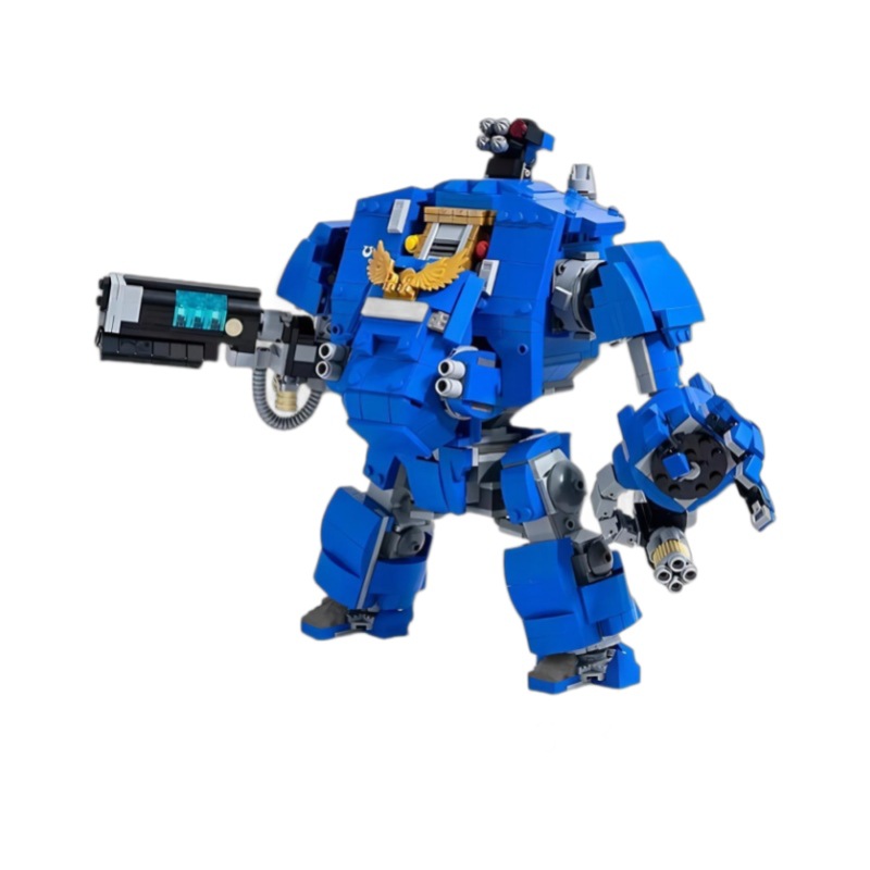 Picture of MOC Building Blocks Compatible with Lego Small Particle Set Warhammer 40K Intrepid Mecha 29535 Creative