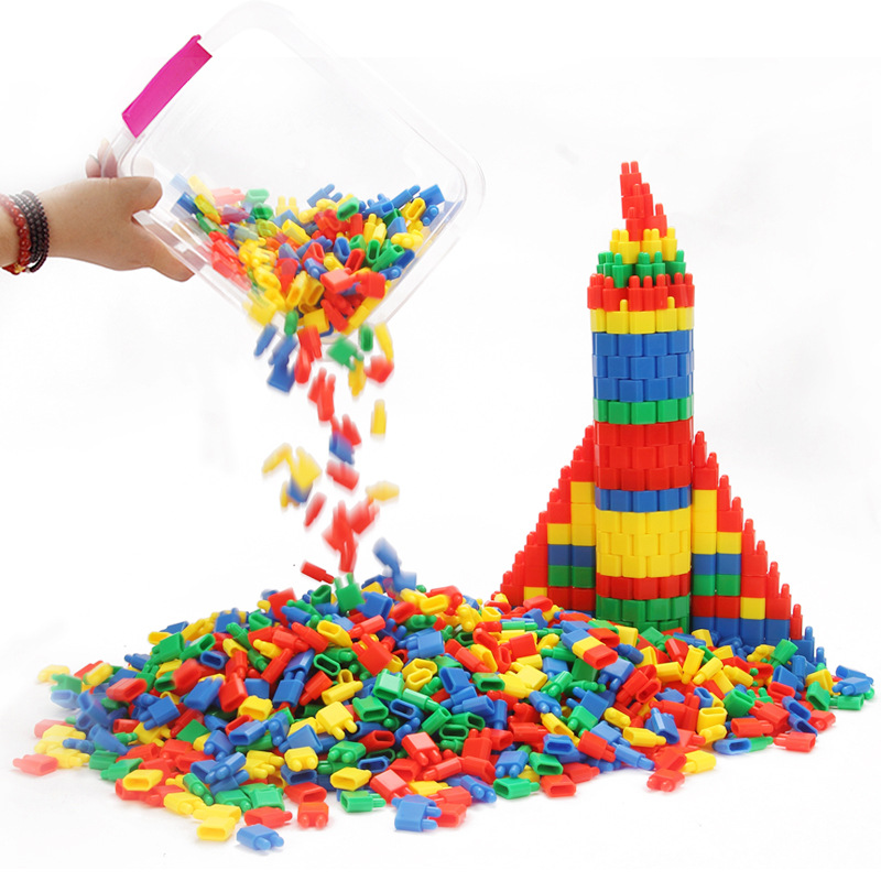 Picture of Rocket Bullet Building Blocks Assembled Toys Puzzle 6-7-8-10 Years Old Baby Boys Kindergarten Desktop