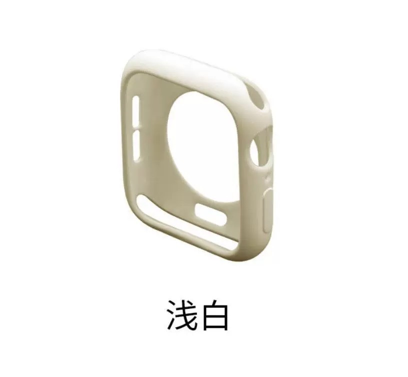 Picture of Half Pack Tpu Watch Case Suitable for Apple Iwatchs10 Watch Protective Case S9 Soft Shell Candy Color S8 Protective Case