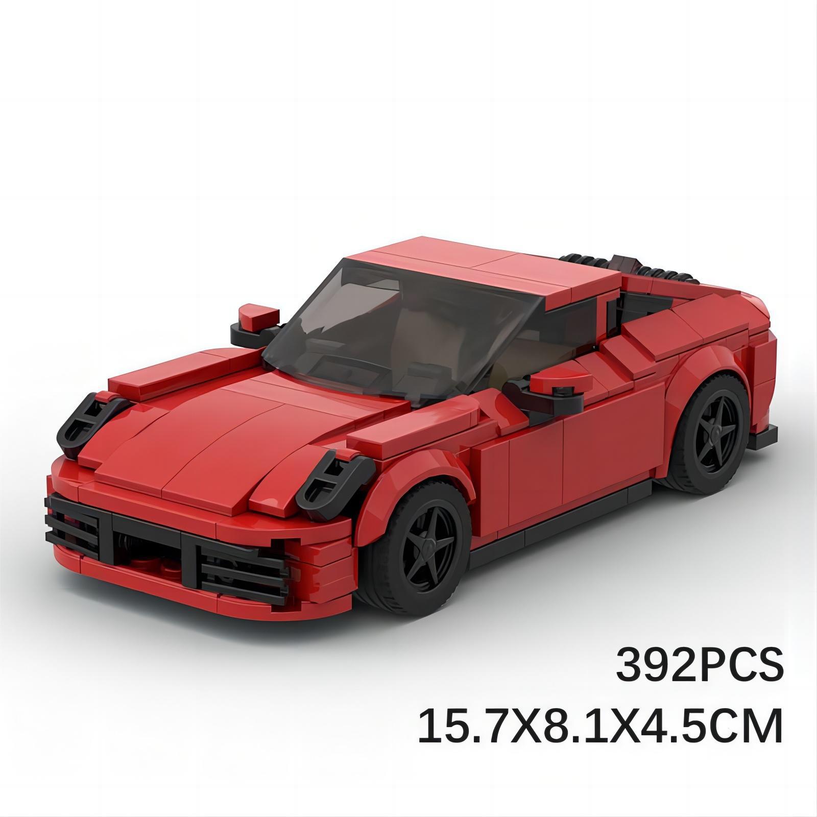 Picture of Compatible with Lego moc building blocks Porsche 911 carrela Carrera moc speed boy racing model