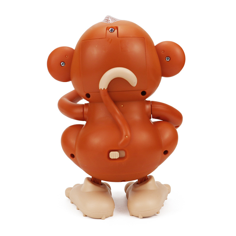 Picture of Electric dancing monkey Net red baby toy will move left and right walking light music cross-border trembles