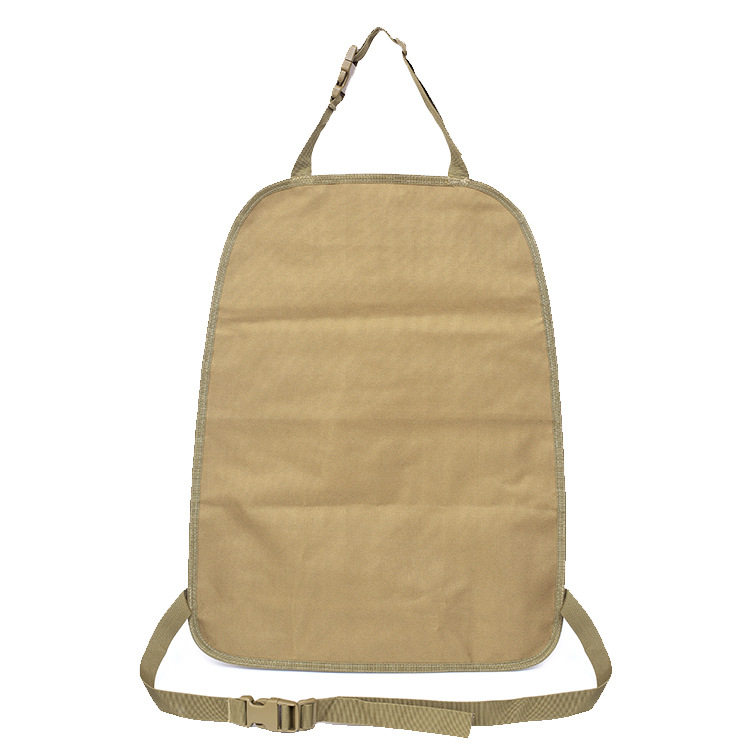 Picture of Multifunctional car rear seat back storage bag molle car seat cushion hanging cushion car storage bag