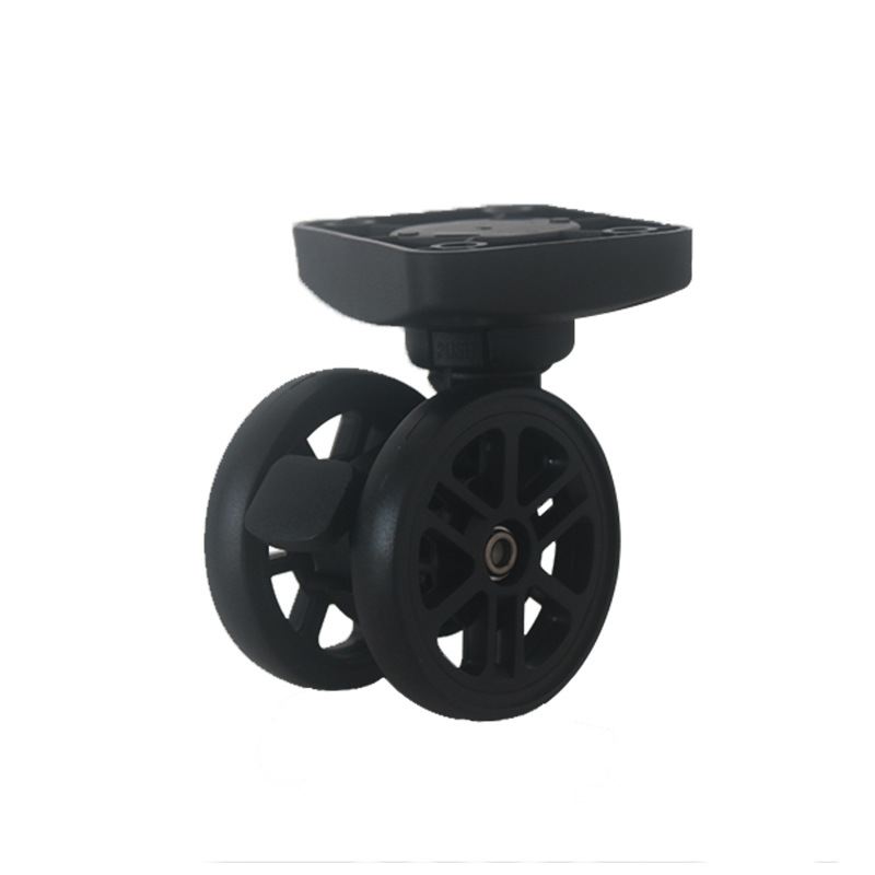 Picture of Factory Direct Sales Suitcase Casters with Brake Casters Detachable Casters Trolley Case Wheels Luggage Accessories