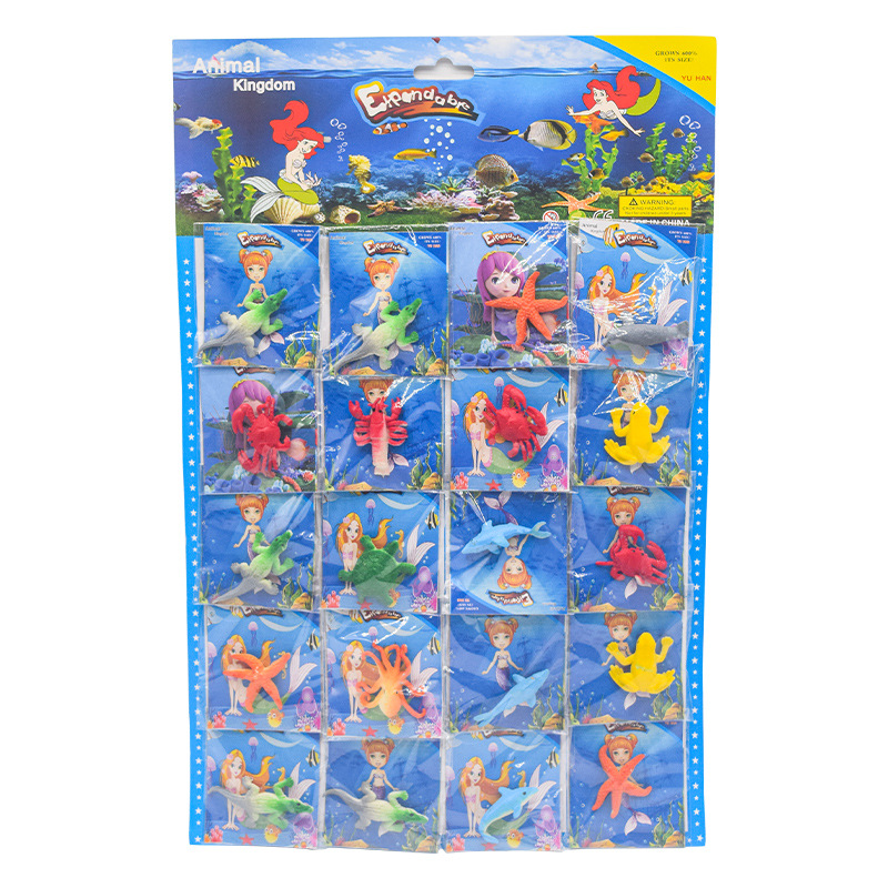 Picture of Ocean Baby Bubble Large Crystal Beads Color Crystal Mud Enlarged Marine Animal Spongebob Expansion Toy