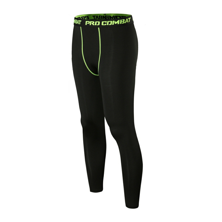 Picture of Sports fitness pants men's running training trousers quick-drying breathable sports leggings basketball stretch sports tights
