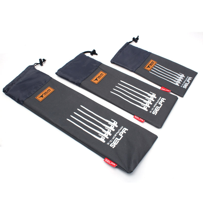 Picture of Exported to South Korea Extra Long 40cm Ground Nail Bag Outdoor Camping Style Ground Nail Storage Camping Style Tool Bag Oxford Cloth Cosmetics Bag