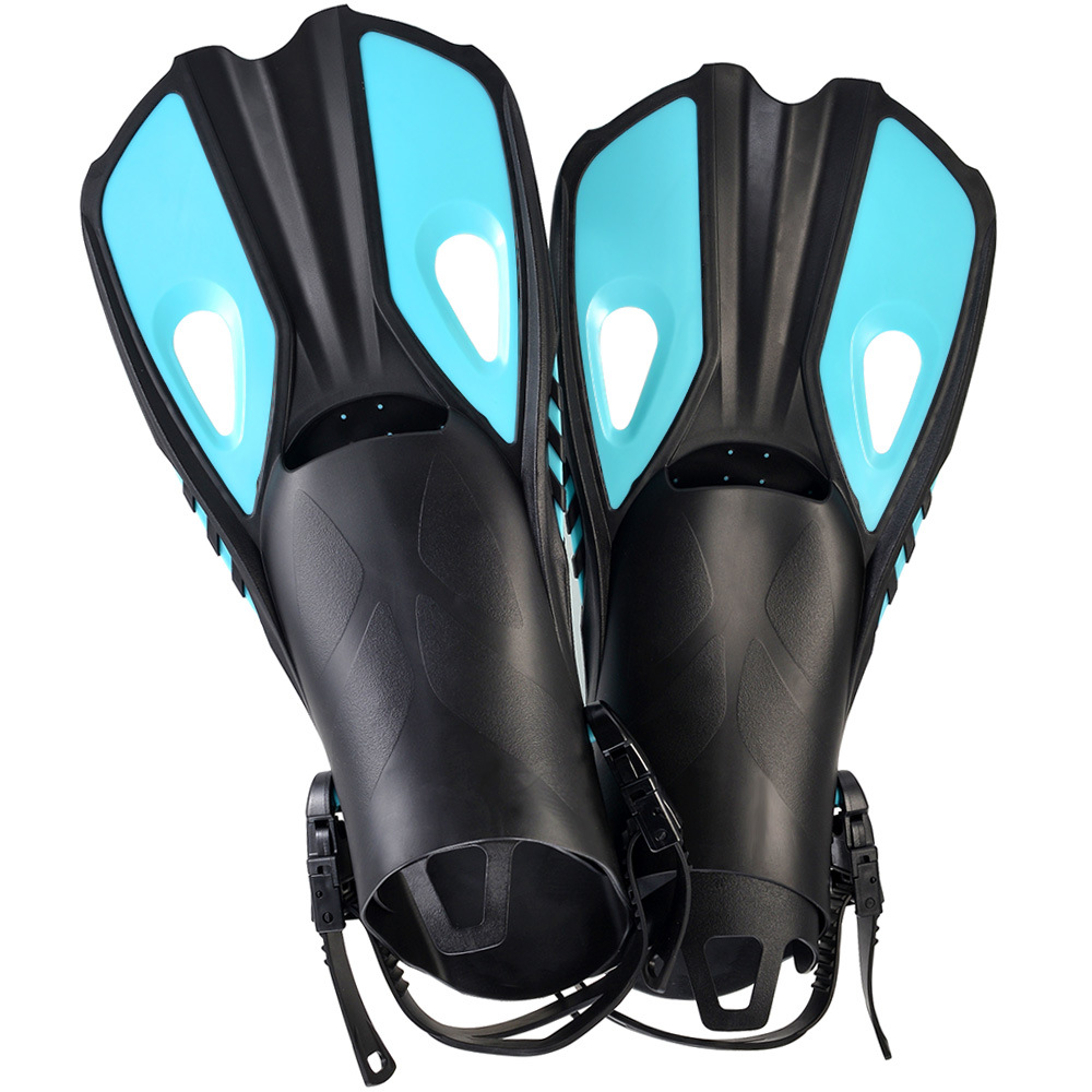 Picture of Professional Lightweight Diving Flipper Long Fingers Swimming Diving Adult Children Adjustable Siamesed Power Duck Flipper