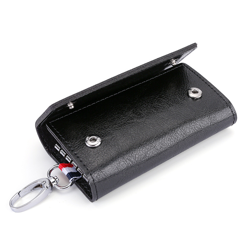Picture of Multi-functional key case card case 2-in -1 super soft PU key case men's and women's waist key protective case key chain