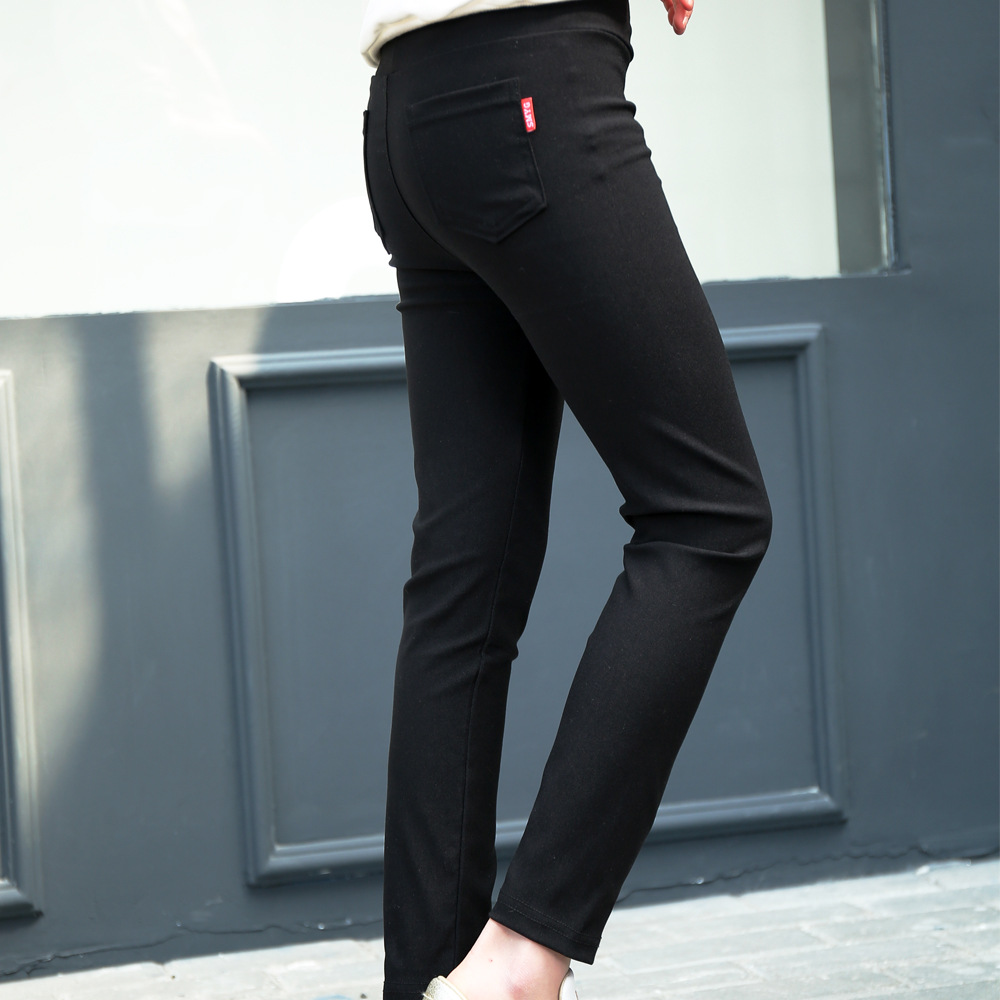 Picture of 2022 children's pants new 3-12 years old girls pencil pants spring and autumn pressure standard elastic leggings pants outside wear pants wholesale