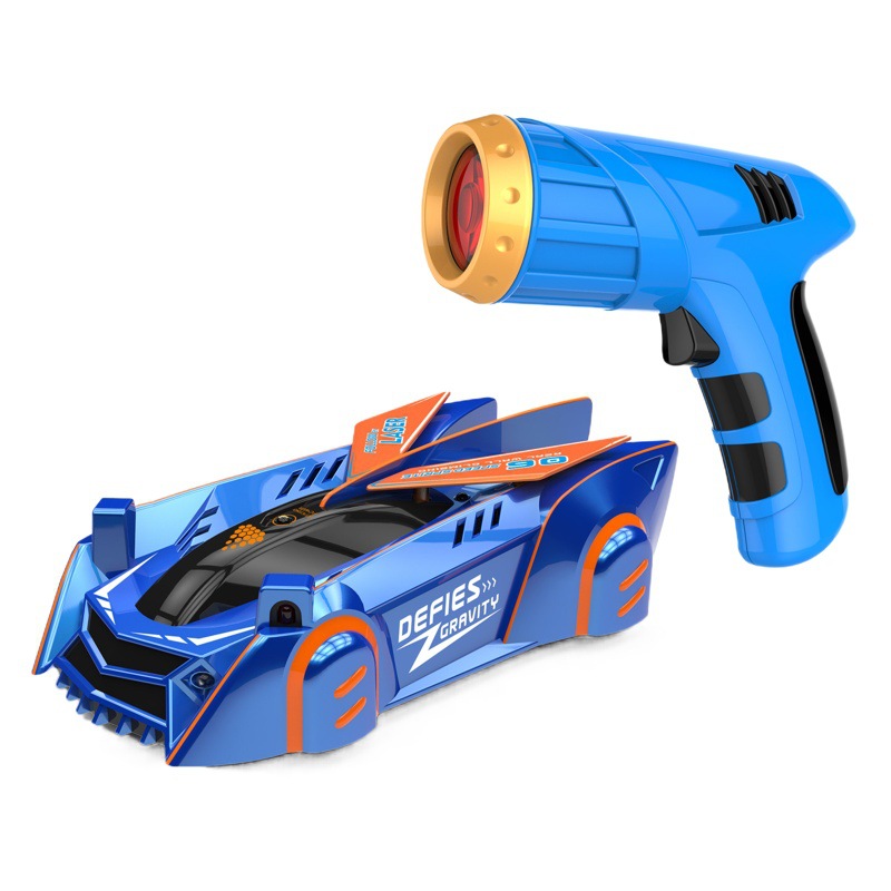 Children's Light Chasing Wall Climbing Car Remote Control Car Laser Wall Suction Infrared Wall Stunt Programming Racing Boy Toy