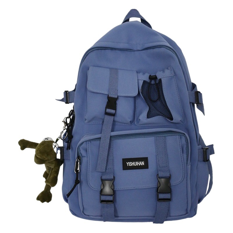 Backpack Women's 2025 New Korean Version Large Capacity Junior High School High School College Student School Bag Men's Casual Trendy Travel Backpack