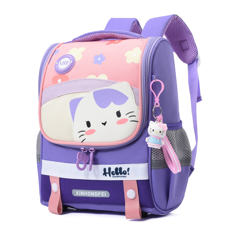 Picture of New children's bag small size cute cartoon boys and girls backpack kindergarten first grade primary school student schoolbag