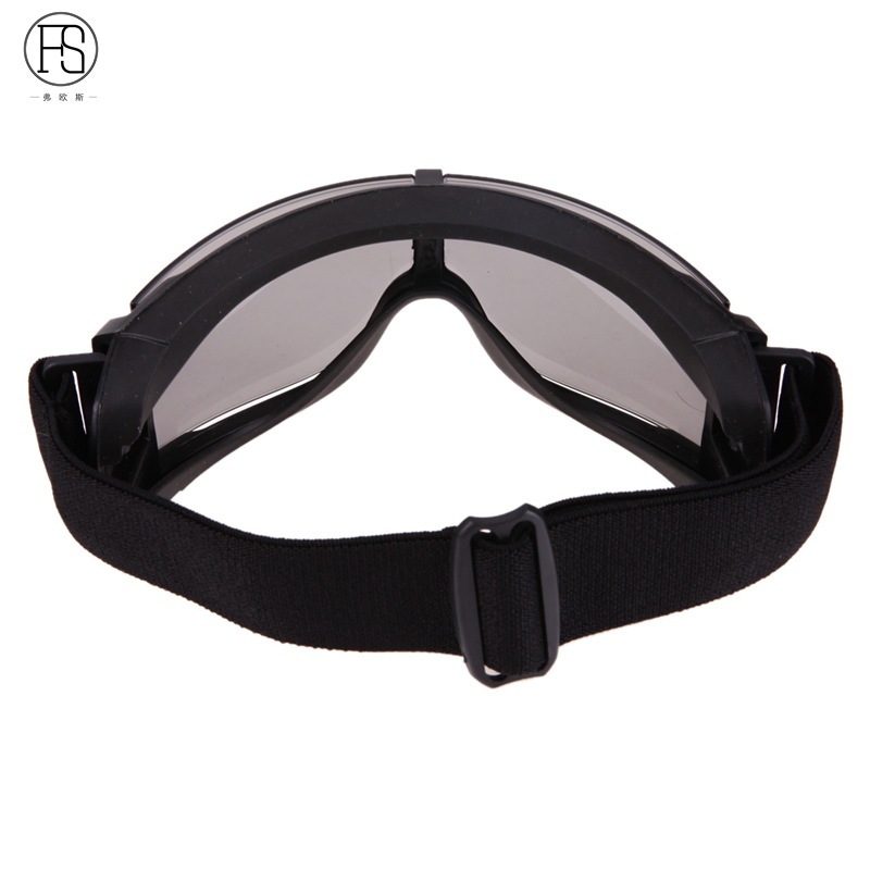 Picture of Cycling goggles goggles Tactical goggles windproof goggles explosion-proof three pairs of lens set riot goggles spot