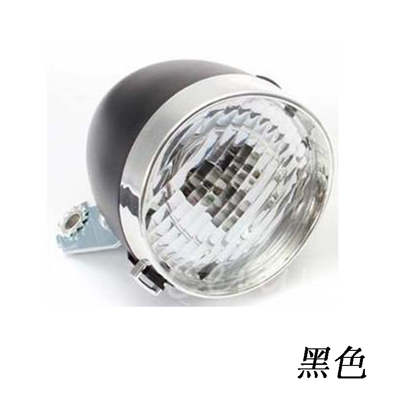 Picture of Wholesale bicycle headlight mountain bike retro headlight 3LED cycling light car front lighting night riding equipment