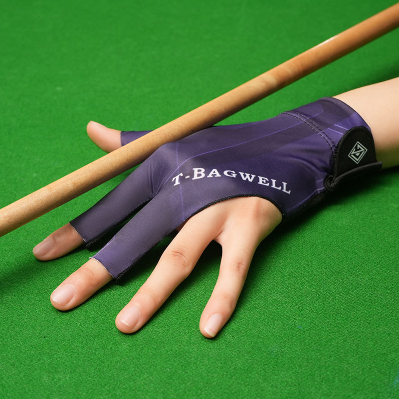 Picture of Billiards Gloves Men's and Women's Billiards Open Finger Professional Snooker Game Special Non-Slip Thin Three-Finger High-Elastic A34-TQ