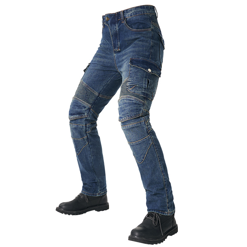 Picture of Factory Direct Sales Motorcycle Pants, Riding Jeans, Anti-Fall Motorcycle Rider Pants, Equipment Racing Pants for All Seasons